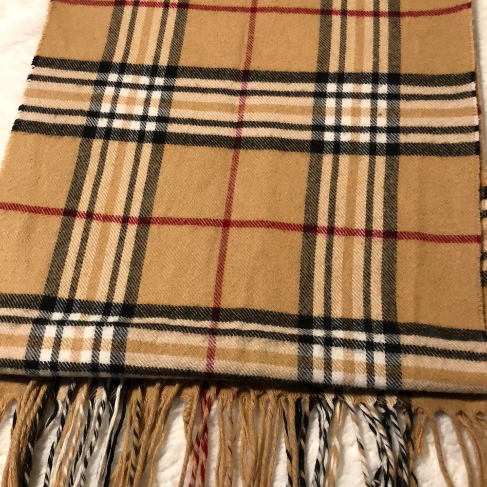 Cashmink Plaid Scarf